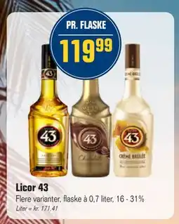 Otto Duborg Licor 43 tilbud