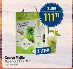 Otto Duborg Cuerpo Mojito tilbud