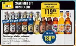 Otto Duborg Flensburger øl eller sodavand tilbud