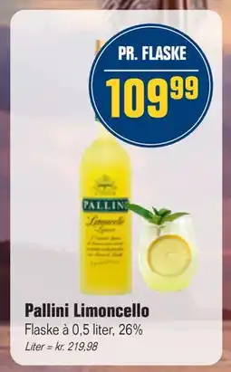 Otto Duborg Pallini Limoncello tilbud