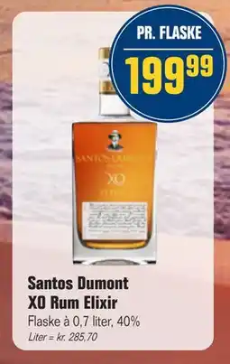 Otto Duborg Santos Dumont XO Rum Elixir tilbud