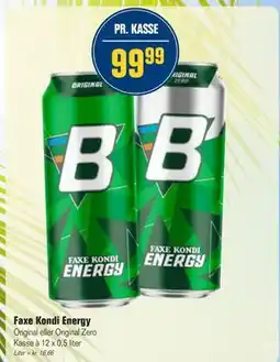 Otto Duborg Faxe Kondi Energy tilbud