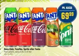 Otto Duborg Coca-Cola, FuzeTea, Sprite eller Fanta tilbud