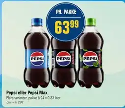 Otto Duborg Pepsi eller Pepsi Max tilbud