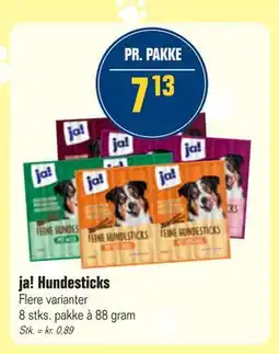 Otto Duborg ja! Hundesticks tilbud