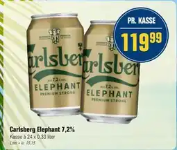 Otto Duborg Carlsberg Elephant 7,2% tilbud
