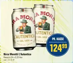 Otto Duborg Birra Moretti L'Autentica tilbud