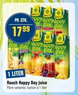 Otto Duborg Rauch Happy Day juice tilbud