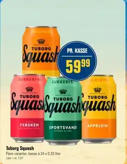 Otto Duborg Tuborg Squash tilbud