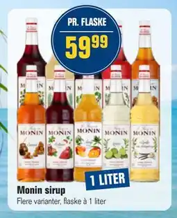 Otto Duborg Monin sirup tilbud