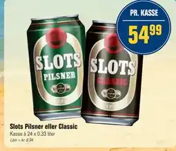 Otto Duborg Slots Pilsner eller Classic tilbud