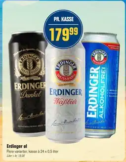 Otto Duborg Erdinger øl tilbud