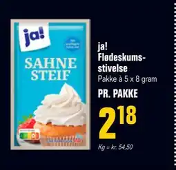 Otto Duborg ja! Flødeskumsstivelse tilbud