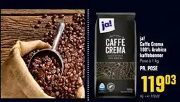 Otto Duborg ja! Caffe Crema 100% Arabica kaffebønner tilbud