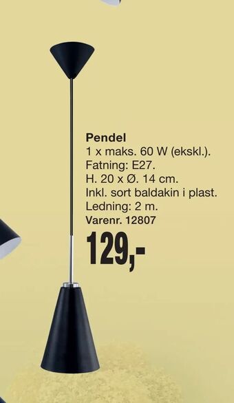 Harald Nyborg Pendel tilbud