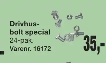 Harald Nyborg Drivhus bolt special tilbud