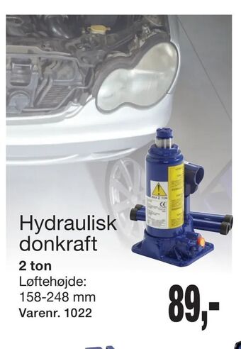 Harald Nyborg Hydraulisk donkraft tilbud