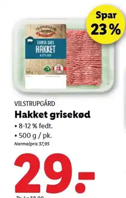Lidl VILSTRUPGÅRD DANSK GRIS tilbud