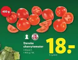 Lidl Danske cherrytomater tilbud