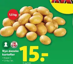 Lidl Nye danske kartofler tilbud