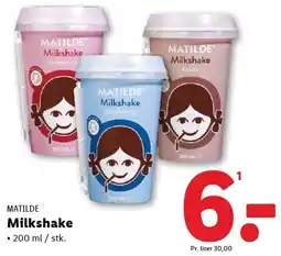 Lidl MATILDE Milkshake tilbud