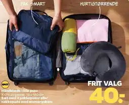 Netto Håndklæde i lille pose tilbud