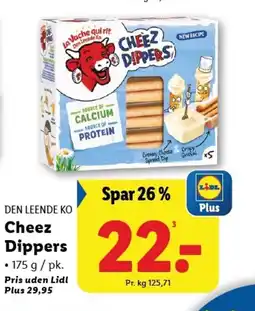 Lidl DEN LEENDE KO Cheez Dippers tilbud