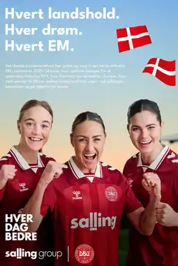 Netto Hvert landshold. Hver drøm. Hvert EM tilbud