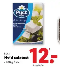 Lidl PUCK Hvid tilbud