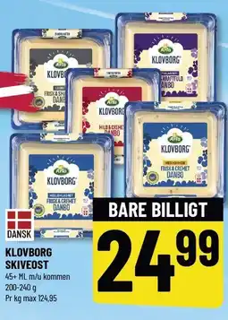 Løvbjerg KLOVBORG SKIVEOST tilbud