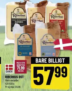 Løvbjerg RIBERHUS OST tilbud