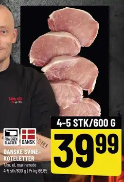 Løvbjerg DANSKE SVINEKOTELETTER tilbud
