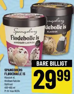 Løvbjerg SPANGSBERG FLØDEBOLLE IS tilbud