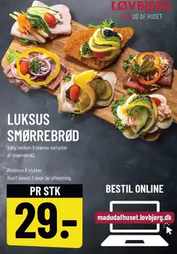 Løvbjerg LUKSUS SMØRREBRØD tilbud