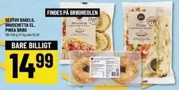 Løvbjerg GESTUS BAGELS, BRUSCHETTA EL. PINSA BRØD tilbud