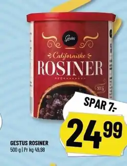 Løvbjerg GESTUS ROSINER tilbud