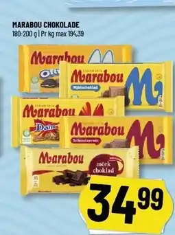 Løvbjerg MARABOU CHOKOLADE tilbud