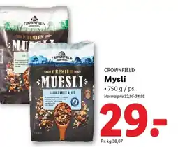 Lidl CROWNFIELD Mysli tilbud