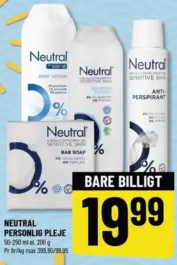 Løvbjerg NEUTRAL PERSONLIG PLEJE tilbud