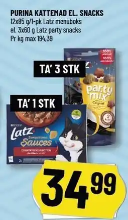 Løvbjerg PURINA KATTEMAD EL. SNACKS tilbud