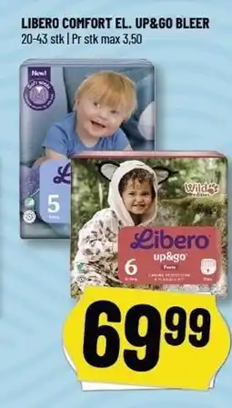 Løvbjerg LIBERO COMFORT ELLER UP&GO BLEER tilbud