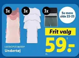 Lidl Undertøj tilbud
