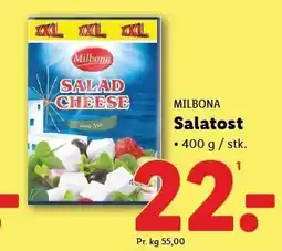 Lidl Salatost tilbud