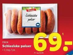 Lidl Schlesiske pølser tilbud