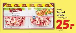 Lidl Bacon i strimler tilbud
