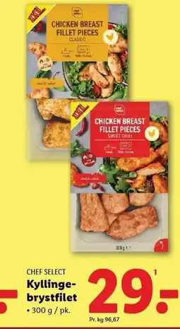 Lidl Kyllinge-brystfilet tilbud