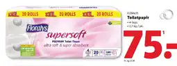 Lidl FLORALYS Toiletpapir tilbud
