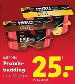 Lidl Protein-budding tilbud