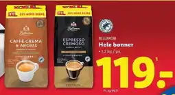 Lidl Hele bønner tilbud