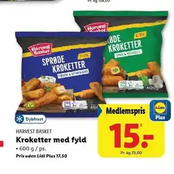 Lidl Kroketter med fyld tilbud